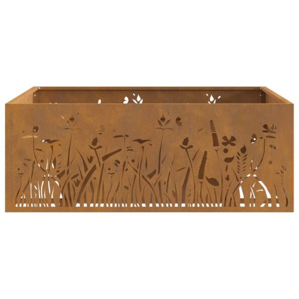 vidaXL Ohnisko Hnedá 80 x 80 x 30 cm – Obrázok 5
