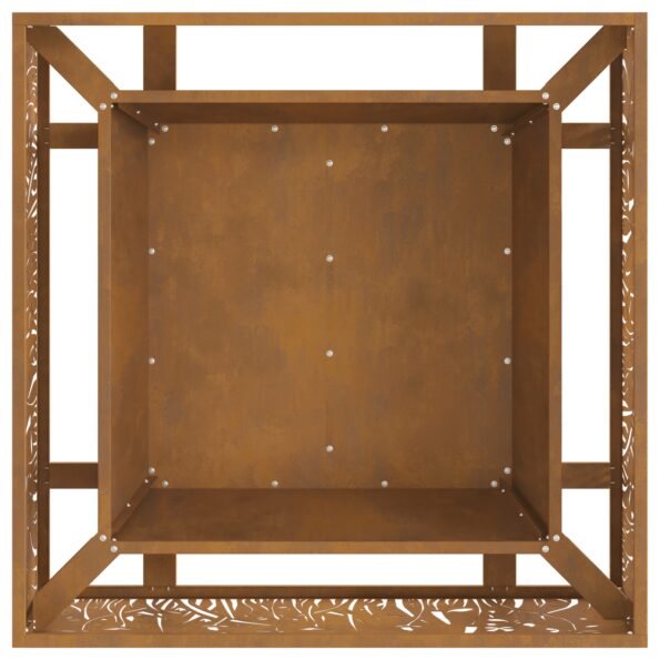 vidaXL Ohnisko Hnedá 80 x 80 x 30 cm – Obrázok 6