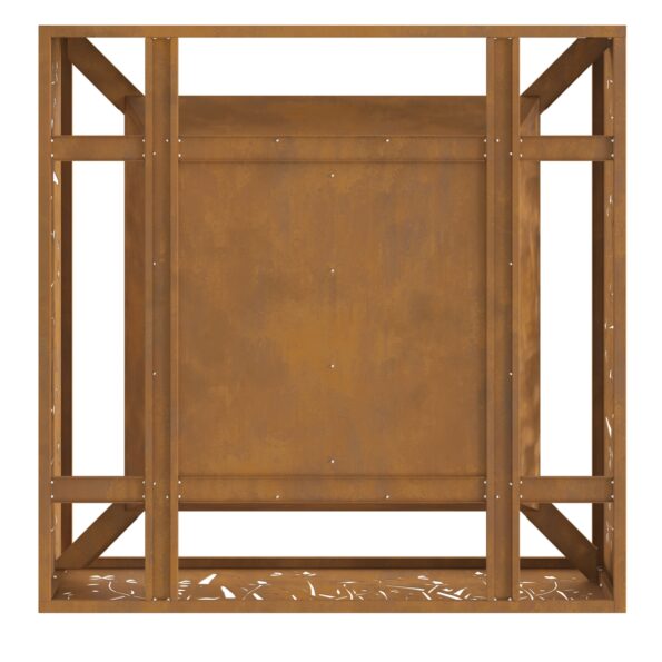 vidaXL Ohnisko Hnedá 80 x 80 x 30 cm – Obrázok 9