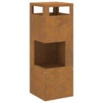 vidaXL Ohnisko Hnedá 35 x 35 x 100 cm – Obrázok 2