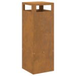 vidaXL Ohnisko Hnedá 35 x 35 x 100 cm – Obrázok 5
