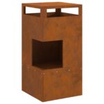 vidaXL Ohnisko Hnedá 50 x 50 x 100 cm – Obrázok 2