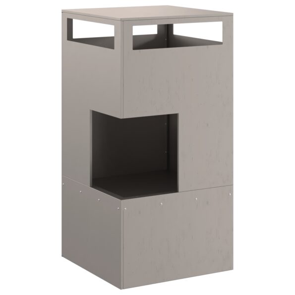 vidaXL Ohnisko Hnedá 50 x 50 x 100 cm – Obrázok 4