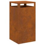 vidaXL Ohnisko Hnedá 50 x 50 x 100 cm – Obrázok 5