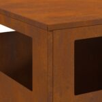 vidaXL Ohnisko Hnedá 50 x 50 x 100 cm – Obrázok 7