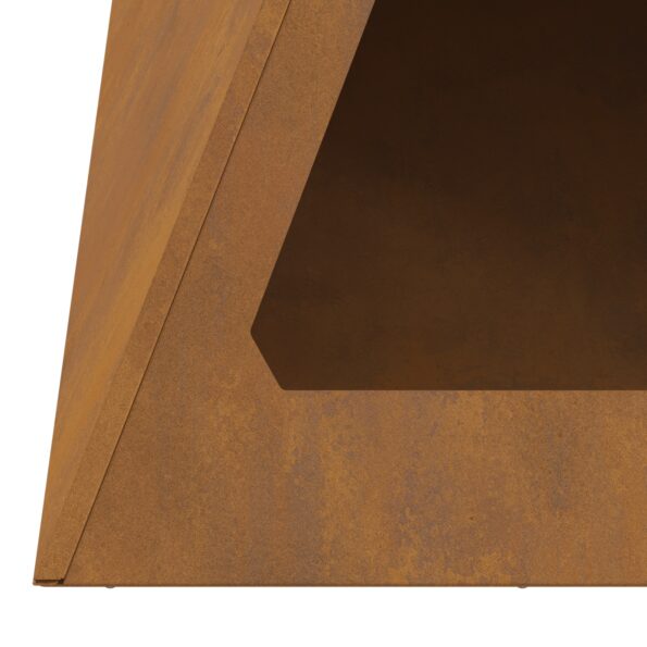 vidaXL Ohnisko Hnedá 50 x 50 x 51 cm – Obrázok 6