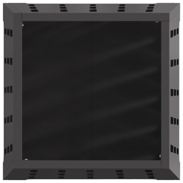 vidaXL Štvorcové ohnisko Čierne 50x50x70 cm Oceľ – Obrázok 5