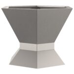 vidaXL Ohnisko Hnedá 50 x 50 x 40 cm – Obrázok 4