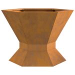 vidaXL Ohnisko Hnedá 50 x 50 x 40 cm – Obrázok 5
