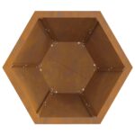 vidaXL Ohnisko Hnedá 50 x 50 x 40 cm – Obrázok 7