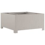 vidaXL Ohnisko Štvorcové 60x60x30 cm Vetraný Oceľ – Obrázok 4