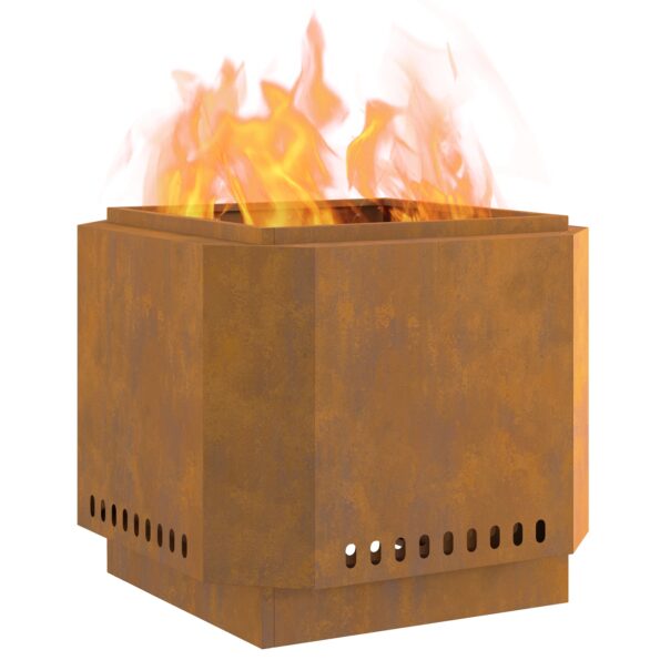 858975_3.jpg vidaXL Bezdymová ohnisko 58x58x51 cm z oceľového plechu – Obrázok 3