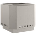 vidaXL Bezdymová ohnisko 58x58x51 cm z oceľového plechu – Obrázok 4