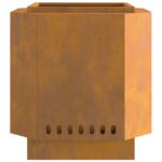 vidaXL Bezdymový ohnisko Hnedá 48 x 48 x 51 cm – Obrázok 5