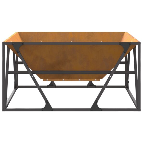 858995_5.jpg vidaXL Ohnisko Štvorcové 80x80x40 cm Zvané Oceli – Obrázok 5