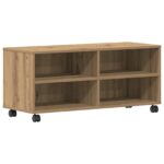 vidaXL TV skrinka Artisan Oak 90x35x35 cm z inžinierskeho dreva – Obrázok 2
