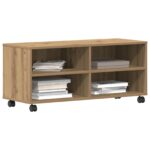 vidaXL TV skrinka Artisan Oak 90x35x35 cm z inžinierskeho dreva – Obrázok 3