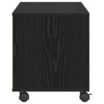 vidaXL TV skrinka čierna 90x35x35 cm z inžinierskeho dreva – Obrázok 6