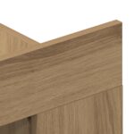 vidaXL TV skrinka na stenu Artisan Oak 152x22x113 cm – Obrázok 8