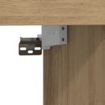 vidaXL TV skrinka na stenu Artisan Oak 152x22x113 cm – Obrázok 9