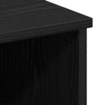 vidaXL Nočné stolíky 2 ks Čierna Dub 50x32x60 cm Kompozitné drevo – Obrázok 10