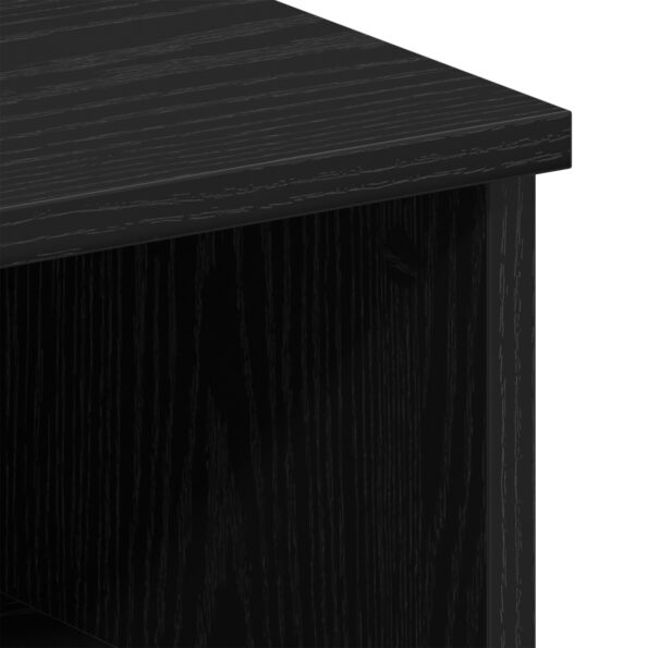 862052_10.jpg vidaXL Nočné stolíky 2 ks Čierna Dub 50x32x60 cm Kompozitné drevo – Obrázok 10