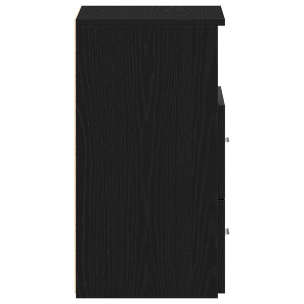 862052_9.jpg vidaXL Nočné stolíky 2 ks Čierna Dub 50x32x60 cm Kompozitné drevo – Obrázok 9