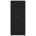 vidaXL Bočné skrine 2 ks v čiernej dube, 30x30x70 cm, vyrobené z inžinierskeho dreva – Obrázok 7