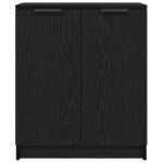 vidaXL Skriňa na topánky čierny dub 59x35x70 cm z dreveného materiálu – Obrázok 7