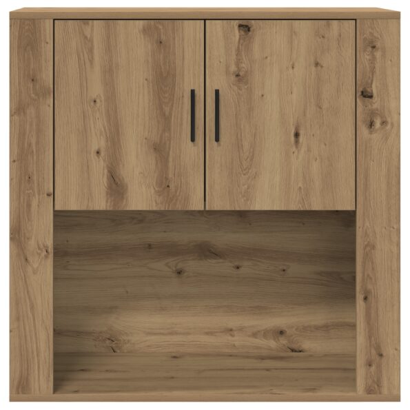 vidaXL Nástenná skrinka Artisan Oak 80x33x80 cm Zhotovené drevo – Obrázok 6