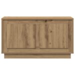 vidaXL TV skriňa Artisan Oak 80x35x45 cm z inžinierskeho dreva – Obrázok 6
