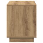 vidaXL TV skriňa Artisan Oak 80x35x45 cm z inžinierskeho dreva – Obrázok 7