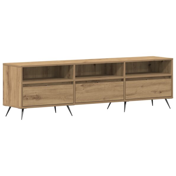 vidaXL TV skrinka Artisan Oak 150x30x44,5 cm z inžinierskeho dreva – Obrázok 2
