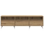 vidaXL TV skrinka Artisan Oak 150x30x44,5 cm z inžinierskeho dreva – Obrázok 6