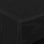 vidaXL Nočný stolík s LED svetlami Čierny dub 50x40x45 cm – Obrázok 10