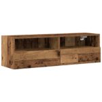 vidaXL TV nástenné skrinky 2 ks staré drevo 100x30x30 cm inžinierske drevo – Obrázok 5