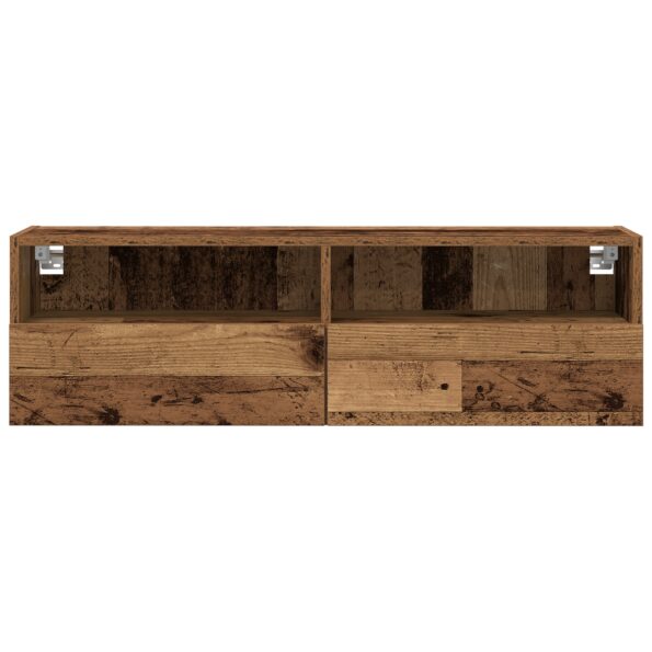 862189_7.jpg vidaXL TV nástenné skrinky 2 ks staré drevo 100x30x30 cm inžinierske drevo – Obrázok 7