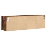vidaXL TV nástenné skrinky 2 ks staré drevo 100x30x30 cm inžinierske drevo – Obrázok 9