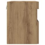 vidaXL TV nástenné skrine s LED osvetlením 2 ks Dub Artisan 60x30x40 cm – Obrázok 9