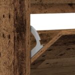 vidaXL Skriňa na topánky s výklopným zásuvkom z dreva 80x21x87,5 cm – Obrázok 9