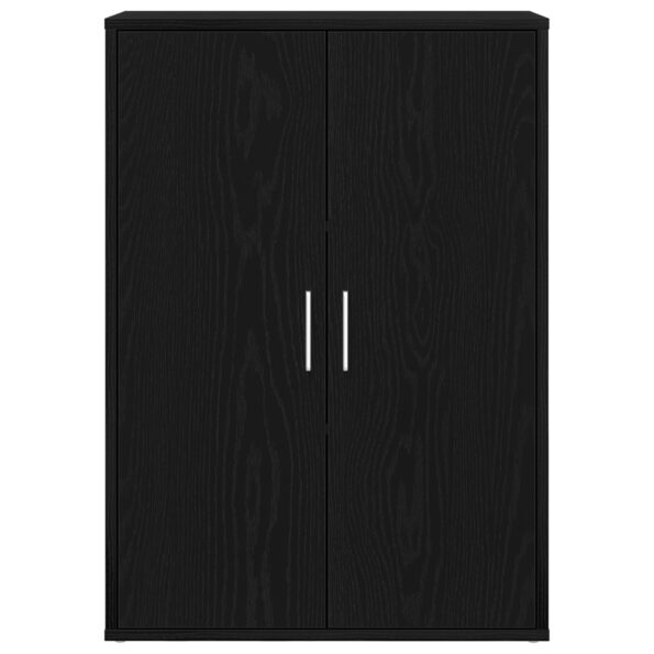 vidaXL Komoda čierny dub 60x31x84 cm Drevo – Obrázok 3