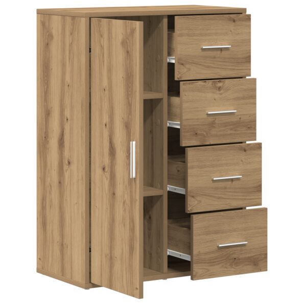 862265_2.jpg vidaXL Komoda Artisan Dub 60x31x84 cm Kompozitné drevo – Obrázok 2