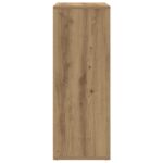 vidaXL Komoda Artisan Dub 60x31x84 cm Kompozitné drevo – Obrázok 6