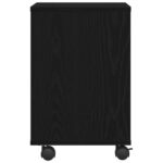 vidaXL Stojan na tlačiareň s kolieskami, artisan dub, 41x32x48 cm – Obrázok 6