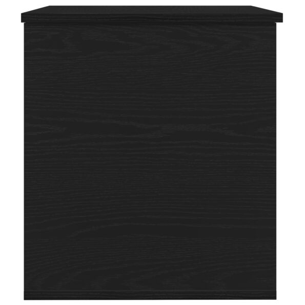 vidaXL Úložná krabica s viečkom Čierny dub 60x42x46 cm Inžinierske drevo – Obrázok 7