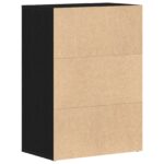 vidaXL Skriňa na topánky Čierny dub 60x35x84 cm Syntetické drevo – Obrázok 6