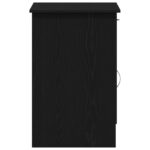 vidaXL Stôl čierny dub 100x50x76 cm z konštruovaného dreva – Obrázok 8