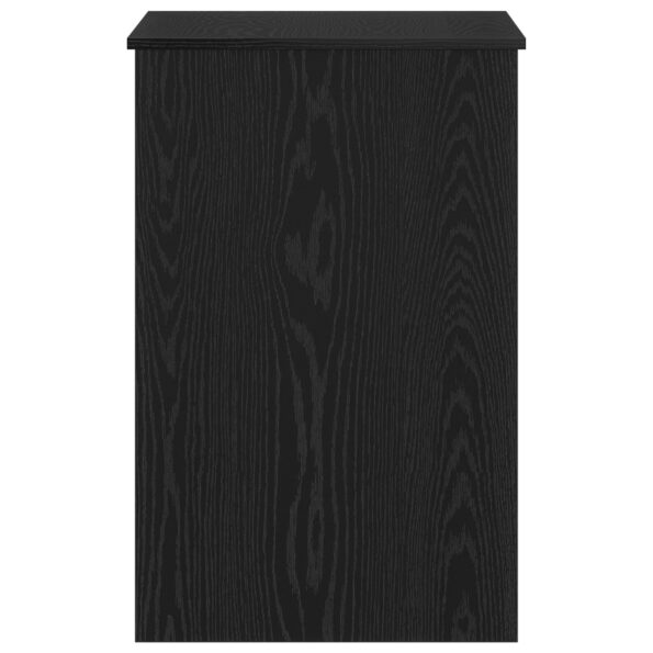 vidaXL Stôl Čierny Dub 100x50x76 cm Kompozitné drevo – Obrázok 8