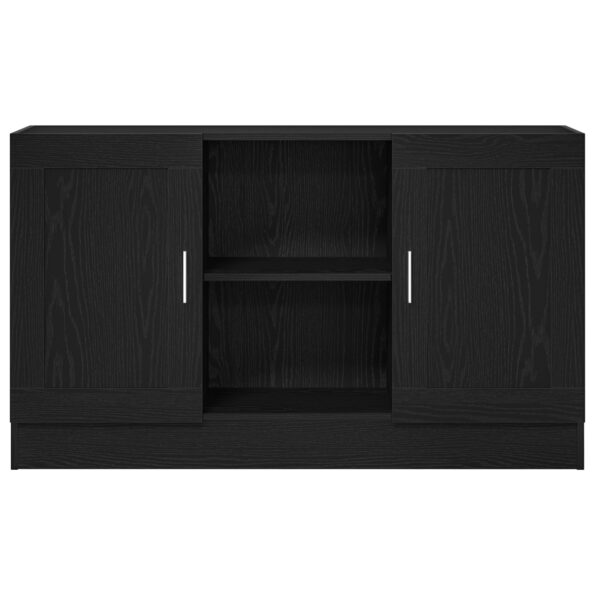 vidaXL Komoda čierny dub 120x30,5x70 cm z inžinierskeho dreva – Obrázok 7