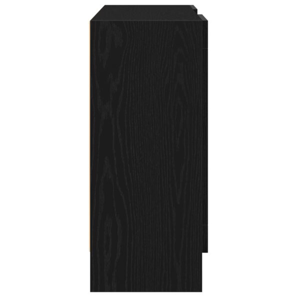 vidaXL Komoda čierny dub 120x30,5x70 cm z inžinierskeho dreva – Obrázok 8